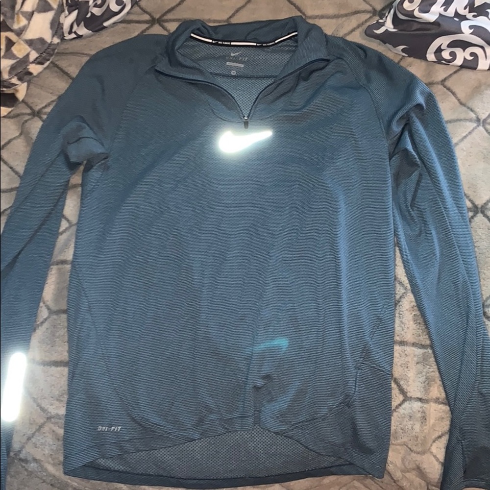 Light Blue Nike Quarter-Zip